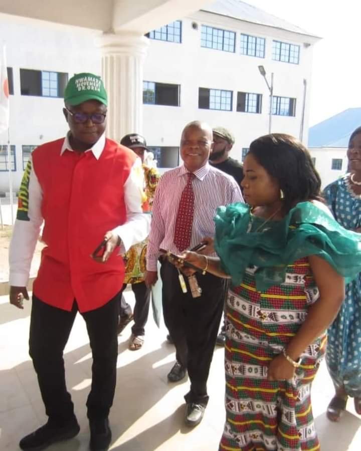 Dr. Okuji Oreh Visits Uma Ukpai Polytechnic, receives their endorsement 8 IMG WA