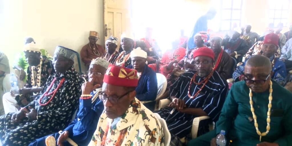 2023: Abia North Council Ezes Bestow Royal Blessings On LP's Opotoyom, Ibe Okwara 8 IMG WA